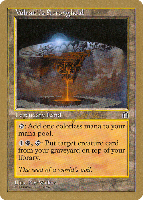 Volrath's Stronghold - 1999 Jakub Slemr (STH) (WCD-) - World Championship Decks 1999