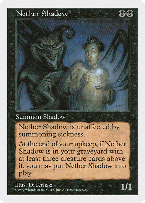 Nether Shadow (5ED-183) - Fifth Edition