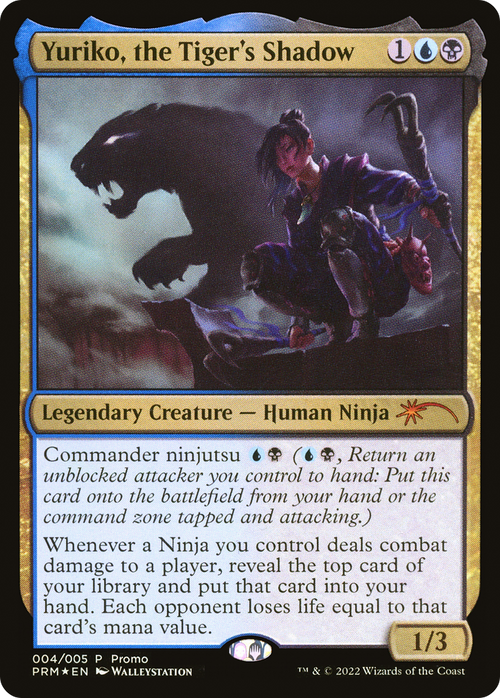 Yuriko, the Tiger's Shadow (UMP-004) - Year of the Tiger 2022 Foil