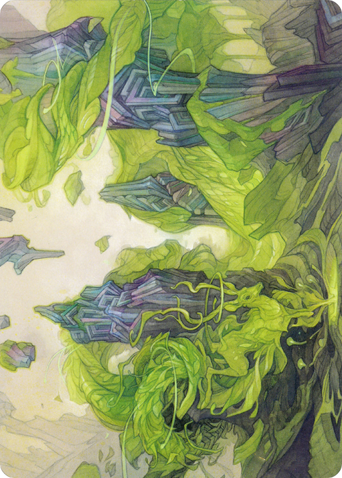 Reclaim the Wastes // Reclaim the Wastes (AZNR-072) - Zendikar Rising Art Series (Borderless)