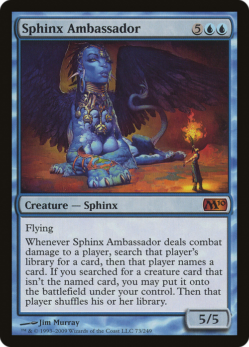 Sphinx Ambassador (M10-073) - Magic 2010