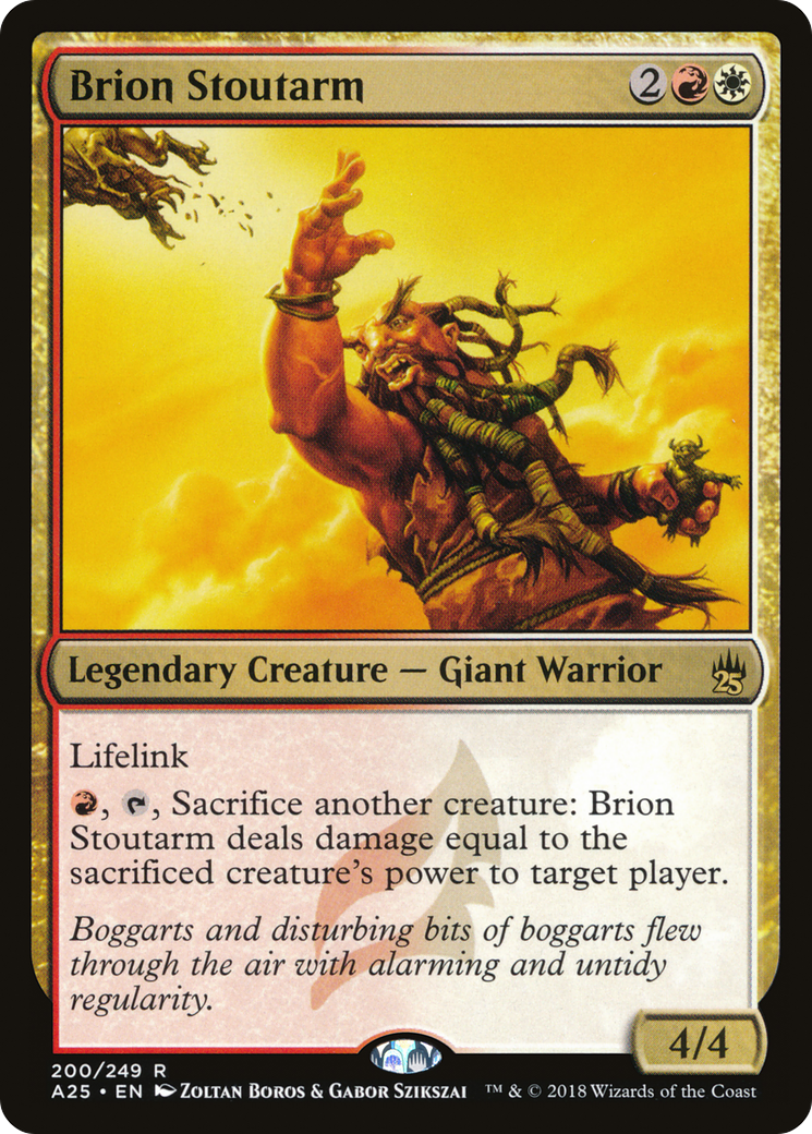 Brion Stoutarm (A25-200) - Masters 25 Foil
