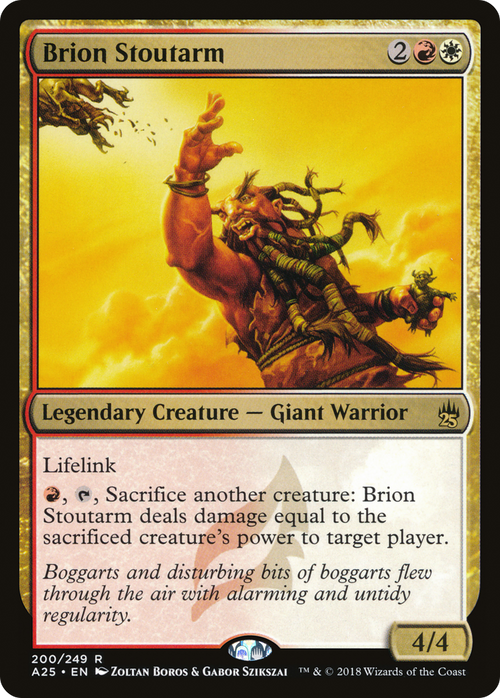 Brion Stoutarm (A25-200) - Masters 25 Foil