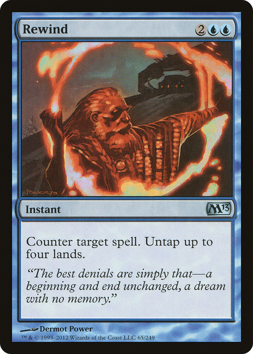 Rewind (M13-065) - Magic 2013 Foil