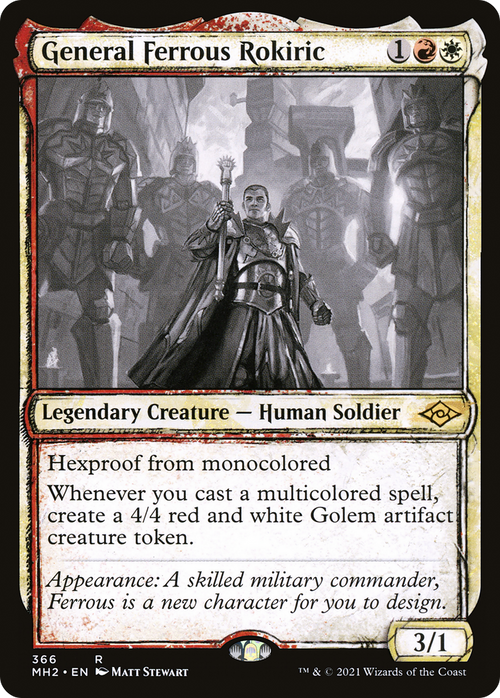 General Ferrous Rokiric (Showcase) (MH2-366) - Modern Horizons 2: (Showcase)