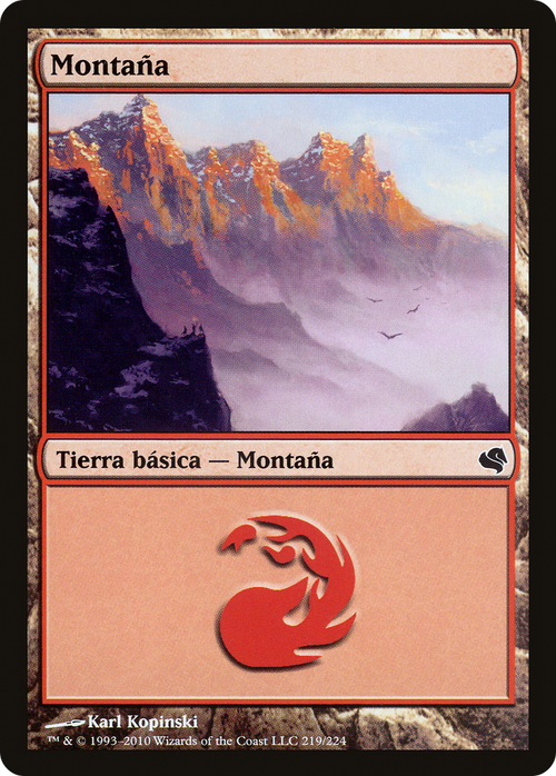 Mountain (Spanish) - "Montana" (219) (PS11-219) - Salvat 2011