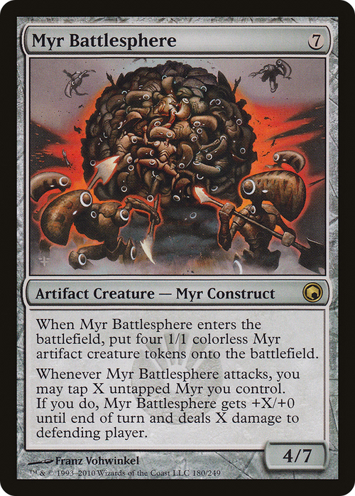 Myr Battlesphere (SOM-180) - Scars of Mirrodin Foil