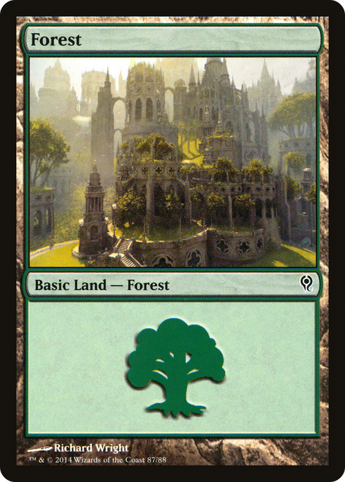 Forest (87) (DDM-087) - Duel Decks: Jace vs. Vraska