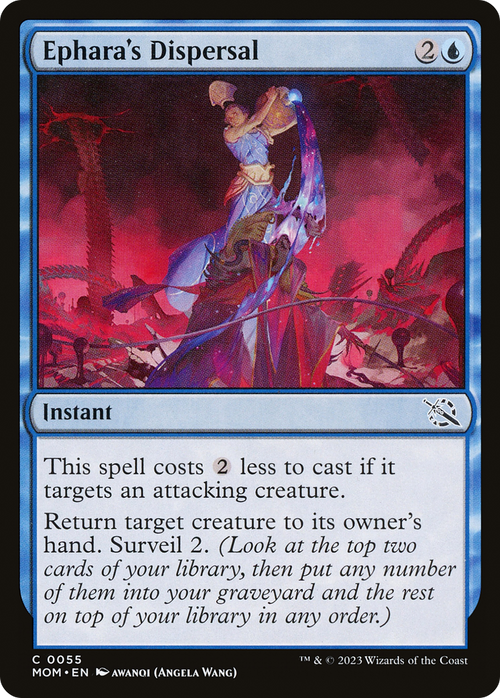 Ephara's Dispersal (MOM-055) - March of the Machine Foil