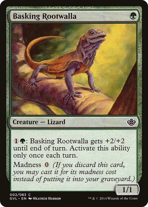 Basking Rootwalla (DD3-002) - Duel Decks Anthology: Garruk vs. Liliana