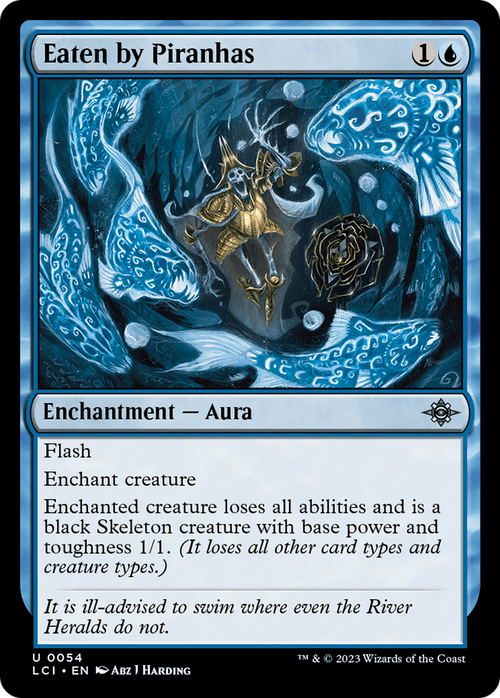 Eaten by Piranhas (LCI-054) - The Lost Caverns of Ixalan Foil