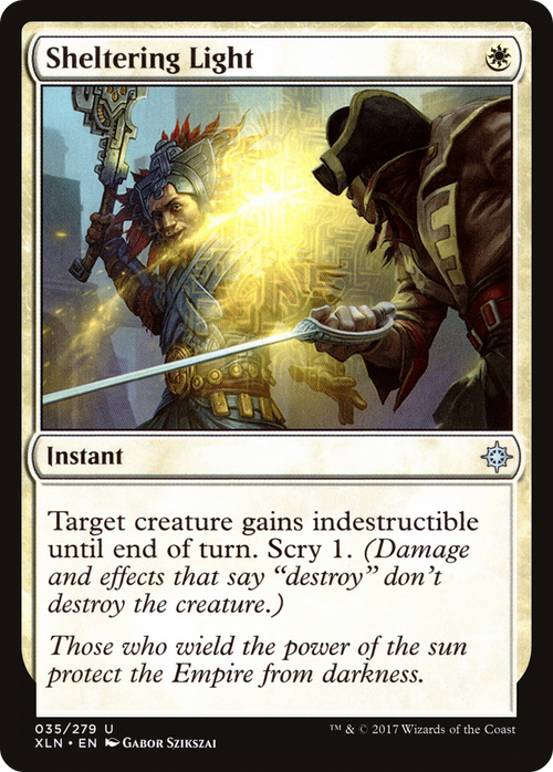 Sheltering Light (XLN-035) - Ixalan Foil