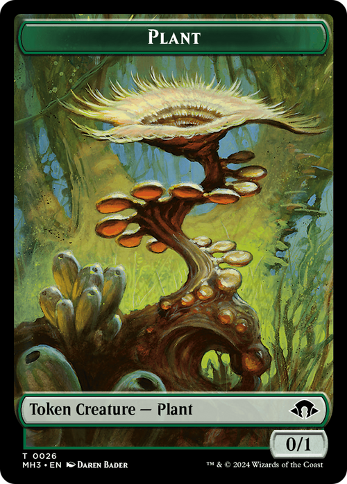 Plant (TMH3-026) - Modern Horizons 3 Tokens