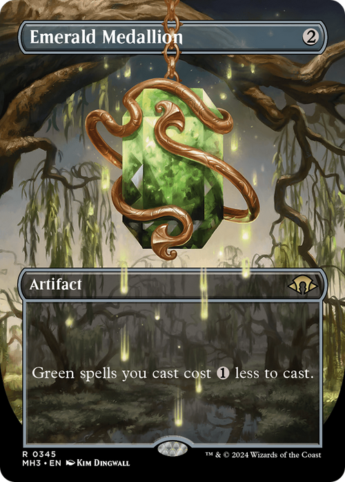 Emerald Medallion (Borderless) (MH3-345) - Modern Horizons 3