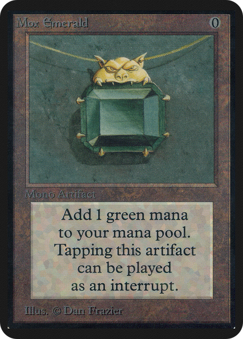Mox Emerald (LEA-) - Limited Edition Alpha