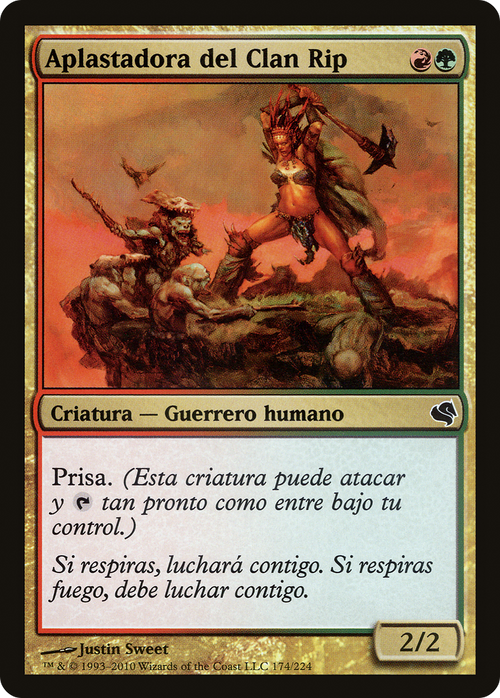 Rip-Clan Crasher (Spanish) - "Aplastadora del Clan Rip" (PS11-174) - Salvat 2011