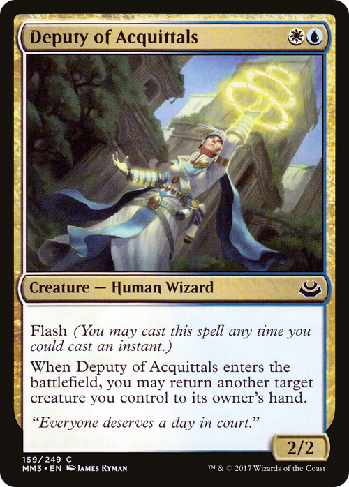 Deputy of Acquittals (MM3-159) - Modern Masters 2017