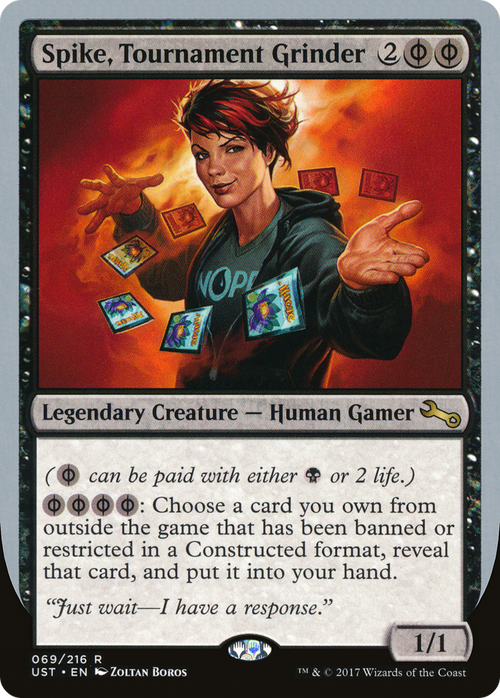 Spike, Tournament Grinder (UST-069) - Unstable Foil