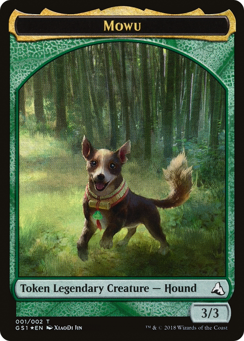 Mowu Token (GS1-0T1) - Global Series Jiang Yanggu & Mu Yanling Foil
