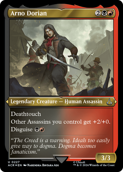 Arno Dorian (Foil Etched) (ACR-227) - Assassin's Creed Foil
