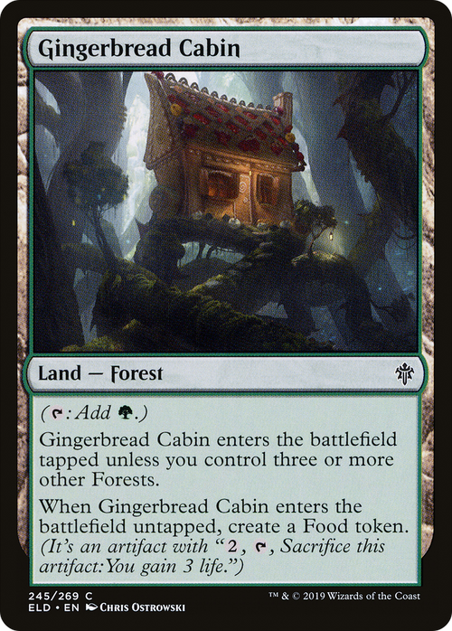 Gingerbread Cabin (ELD-245) - Throne of Eldraine Foil