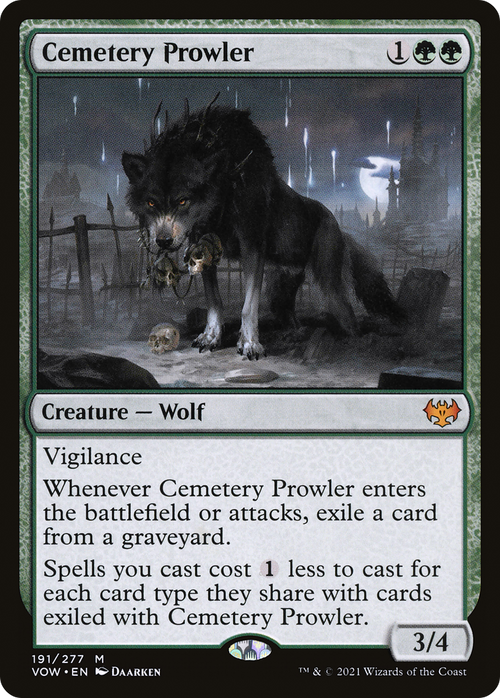 Cemetery Prowler (VOW-191) - Innistrad: Crimson Vow