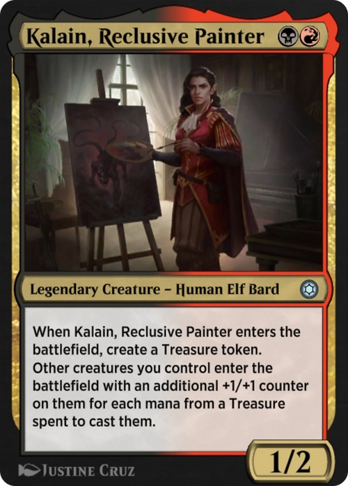 Kalain, Reclusive Painter (HBG-237) - Alchemy Horizons: Baldur's Gate