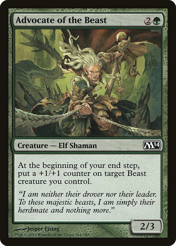 Advocate of the Beast (M14-164) - Magic 2014