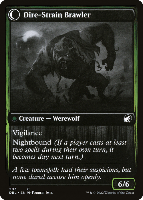 Tireless Hauler (DBL-203) - Innistrad: Double Feature: (Double Faced Transform) Foil