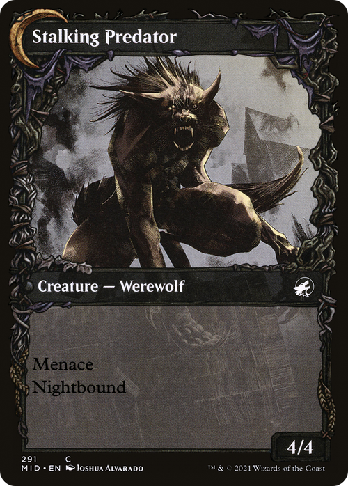 Shady Traveler (Showcase) (MID-291) - Innistrad: Midnight Hunt: (Showcase, Double Faced Transform)