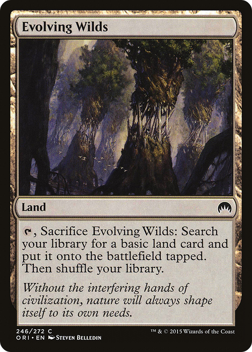 Evolving Wilds (ORI-246) - Magic Origins