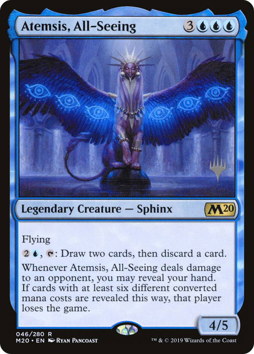 Atemsis, All-Seeing (PPM20-46P) - Core Set 2020 Promos