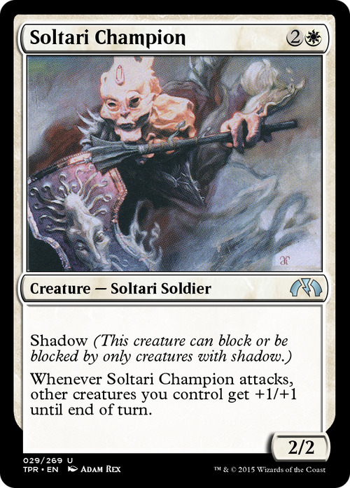 Soltari Champion (TPR-029) - Tempest Remastered