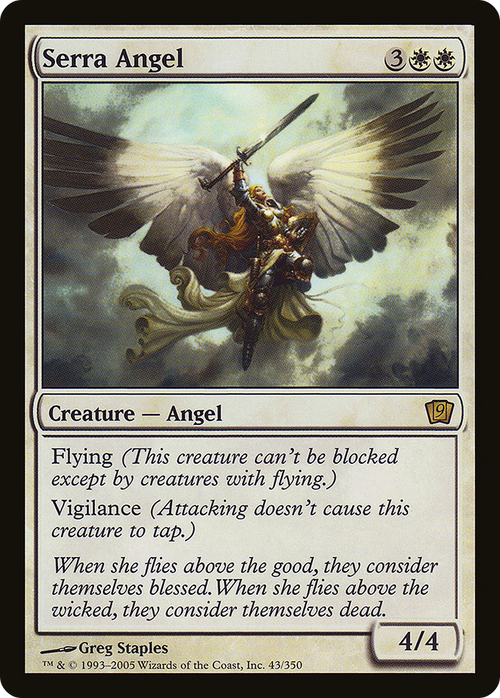 Serra Angel (9ED-) - 9th Edition