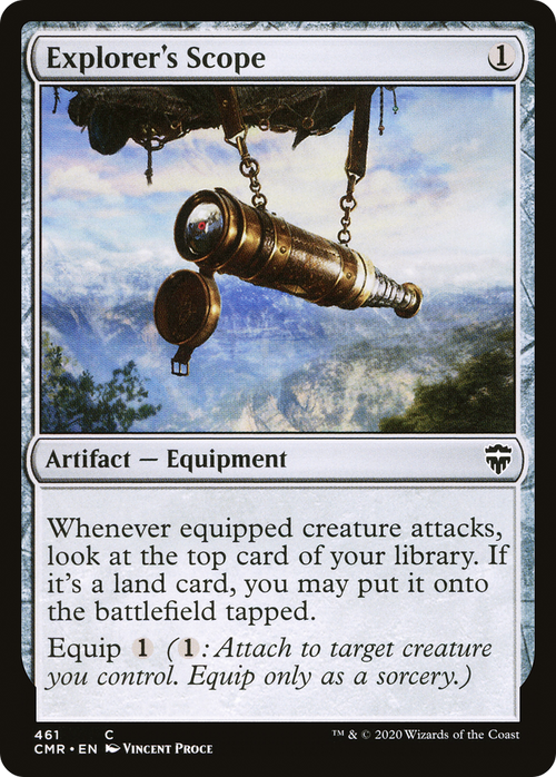 Explorer's Scope (CMR-461) - Commander Legends