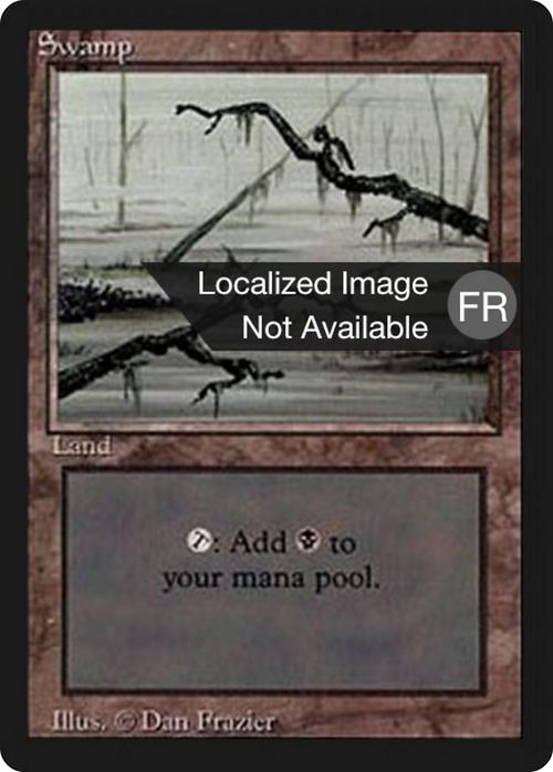Swamp (A) (FBB-299) - Foreign Black Border