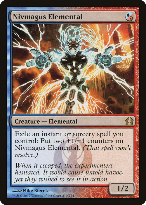 Nivmagus Elemental (RTR-219) - Return to Ravnica Foil