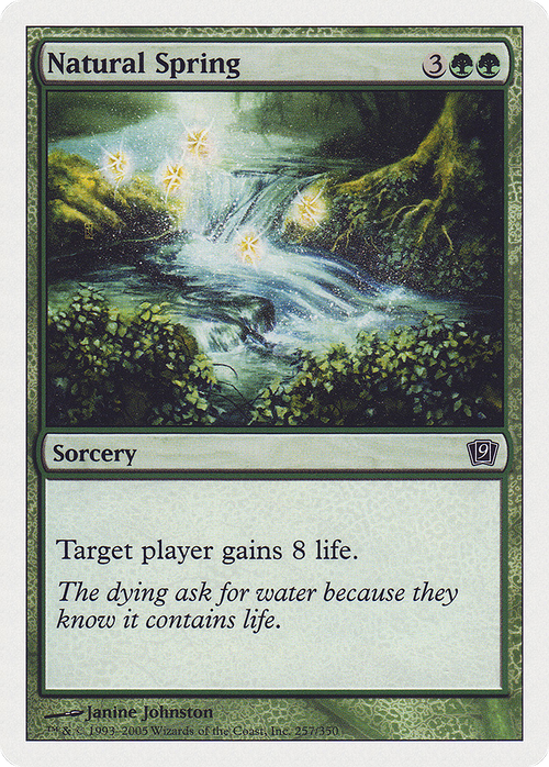 Natural Spring (9ED-257) - 9th Edition