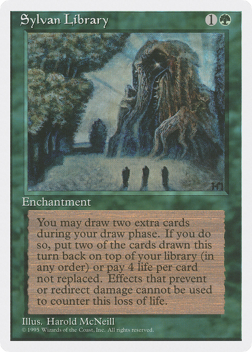 Sylvan Library (4ED-157) - Fourth Edition