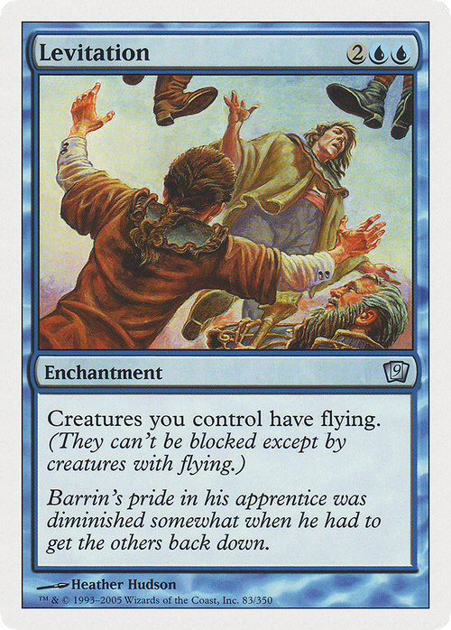 Levitation (9ED-083) - 9th Edition Foil