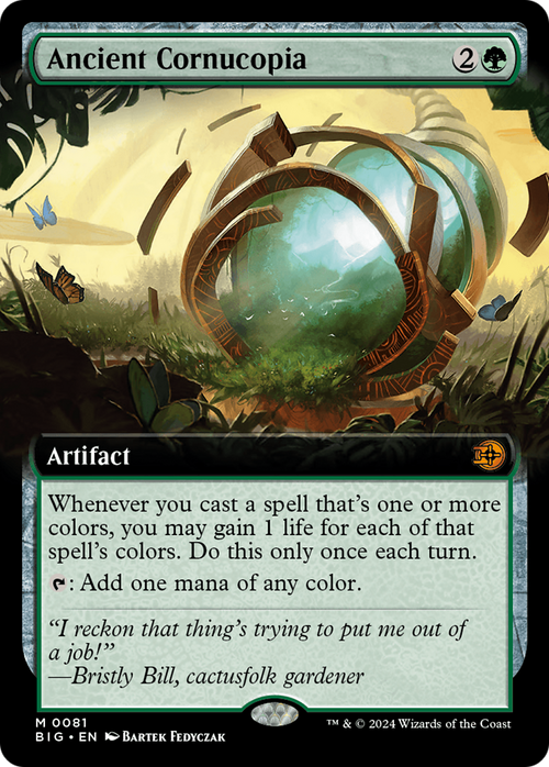 Ancient Cornucopia (Extended Art) (BIG-081) - The Big Score: (Extended Art)