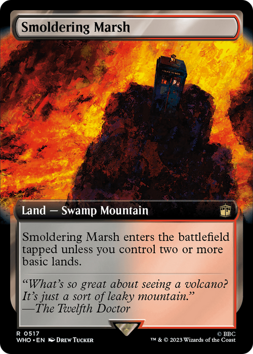 Smoldering Marsh (Extended Art) (WHO-517) - Doctor Who: (Extended Art)