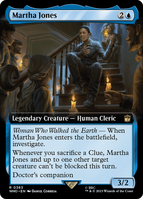 Martha Jones (Extended Art) (WHO-363) - Doctor Who: (Extended Art) Foil
