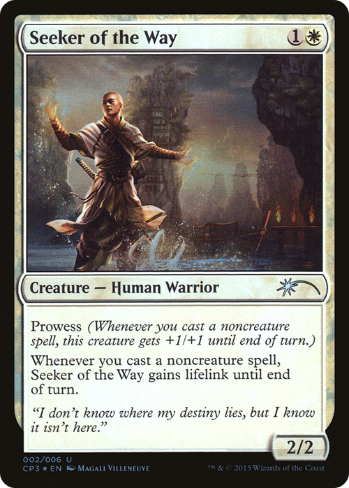 Seeker of the Way (UMP-002) - Magic Origins Clash Pack Foil