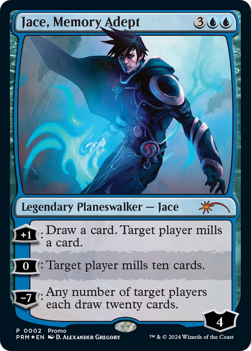 Jace, Memory Adept (Deluxe Commander Kit) (UMP-002) - Media and Collaboration Promos Foil