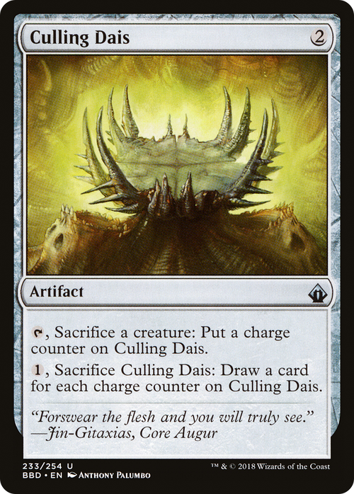 Culling Dais (BBD-233) - Battlebond Foil