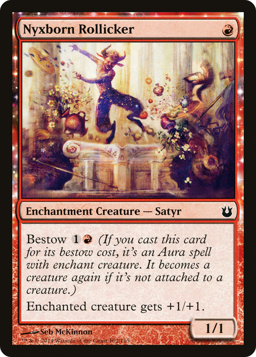 Nyxborn Rollicker (BNG-102) - Born of the Gods: (enchantment)