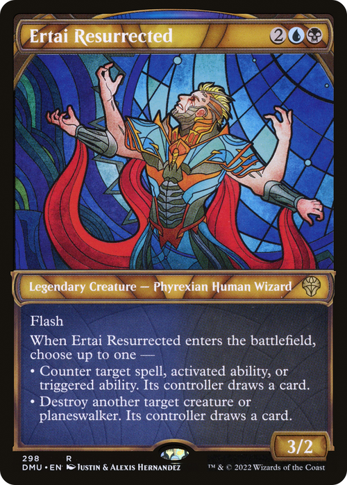Ertai Resurrected (Showcase) (DMU-298) - Dominaria United: (Showcase)