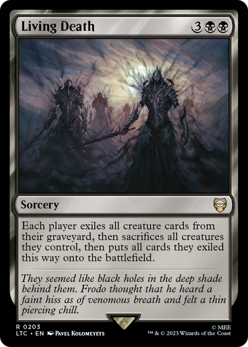Living Death (LTC-203) - Tales of Middle-earth Commander