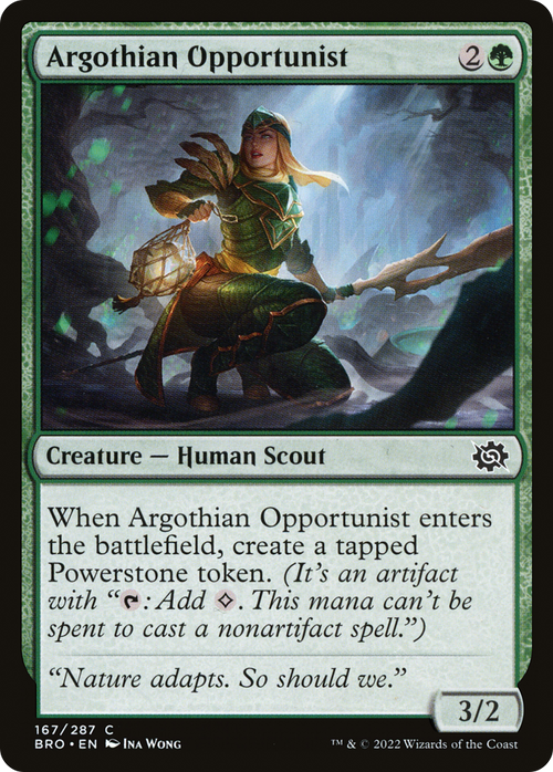 Argothian Opportunist (BRO-167) - The Brothers' War